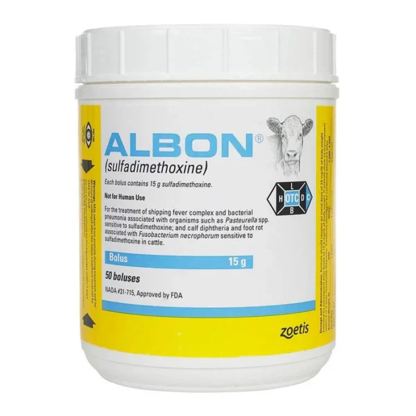 Buy Albon Boluses for Cattle 15g Online