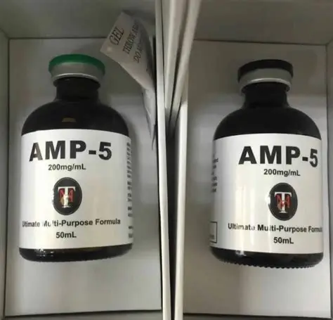 Buy AMP-5 50ml Injection Online - AMP-5 50ml Injection For Sale Online At Equines Vet Care
