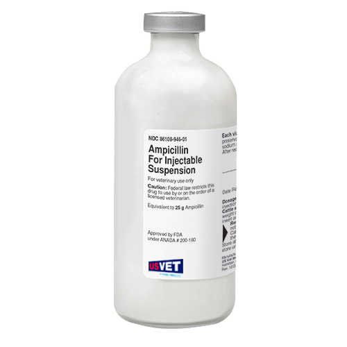 Buy Ampicillin Powder for Injectable Suspension for Cattle, Dogs and Cats Online