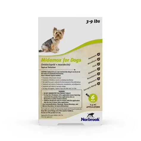 Buy Midamox Topical Solution for Dogs Online