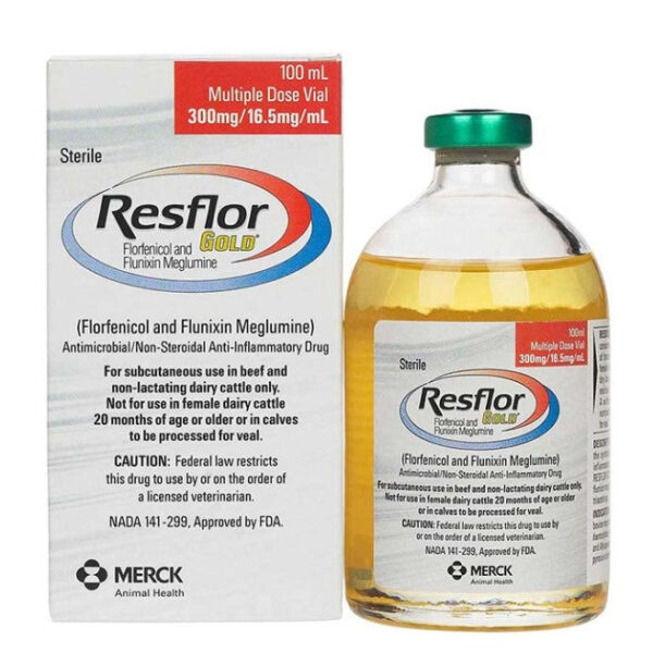 Buy Resflor Gold for Beef and Dairy Cattle 100ml Online