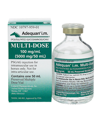 Buy Adequan Multi-Dose I.M. Online | Equine Joint Injection | Equines Vet Care