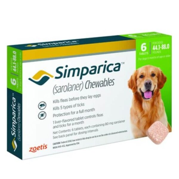 Buy Simparica Chewable Tablets for Dogs Online
